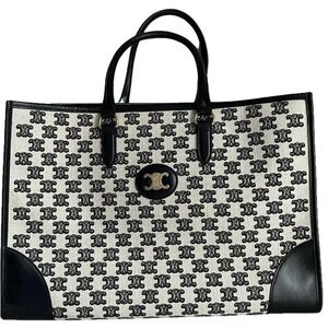 Celine Cabas Horizontal Cloth Tote